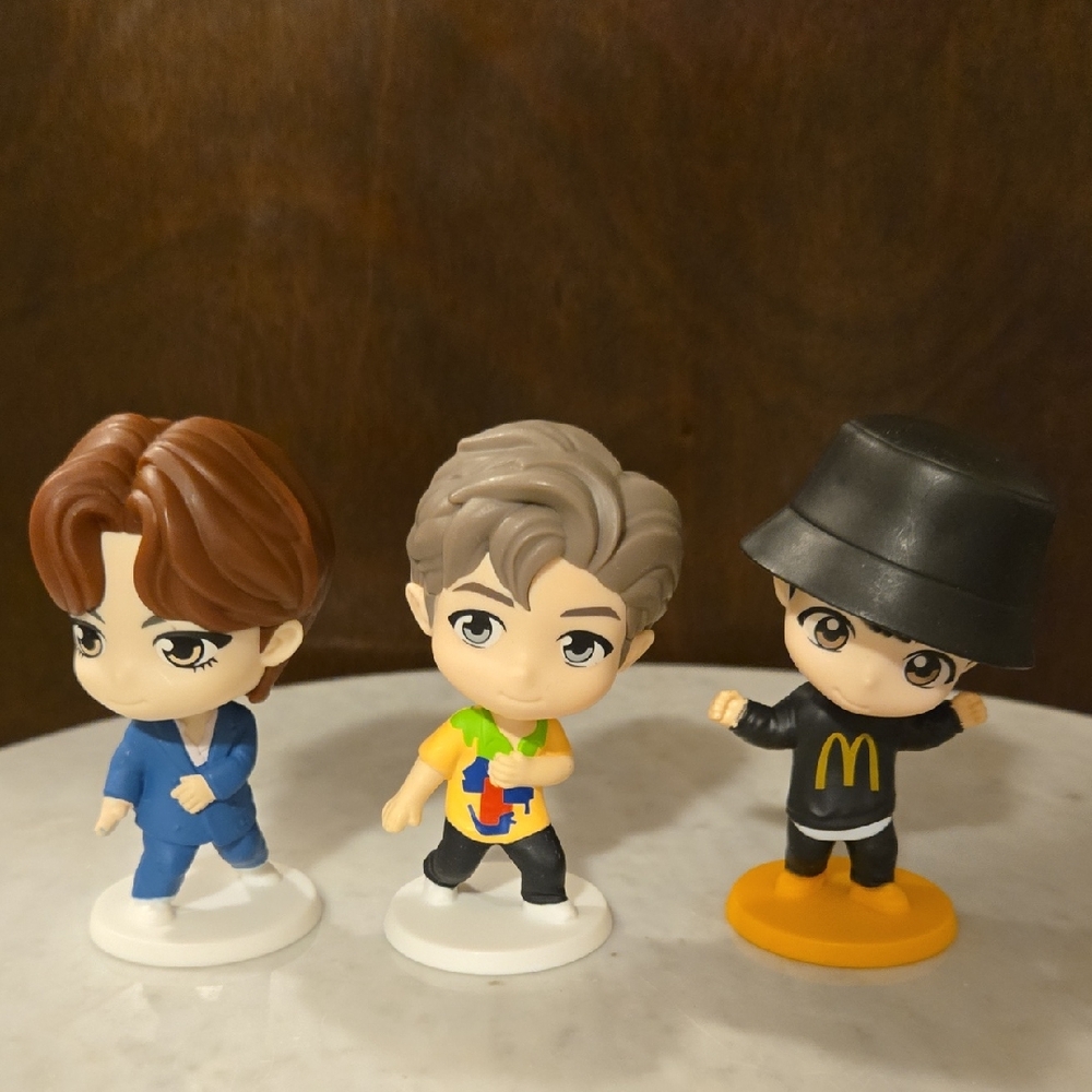 3/$35 TinyTRAN BTS Figures